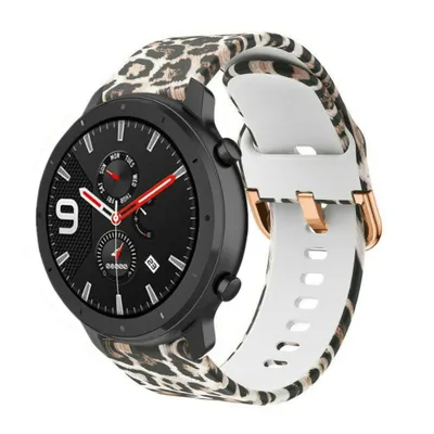Produktbild von Strap-it Xiaomi Amazfit GTR 42mm Armband Lucky Leopard