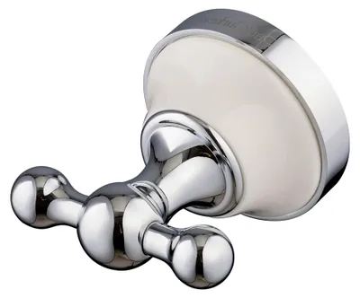 Produktbild von Nostalgie Retro 2er Handtuchhaken Halterung Bad Accessoires Landhausstil Badaccessoires Set