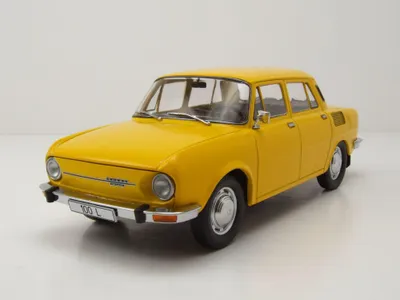 Produktbild von MCG 18781 Skoda 100 1969 gelb 1:18