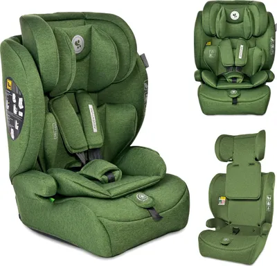Produktbild von Lorelli Adventure Kindersitz – Seitenaufprallschutz, verstellbare Kopfstütze, waschbarer Bezug, komfortabel für Alltag & Reise