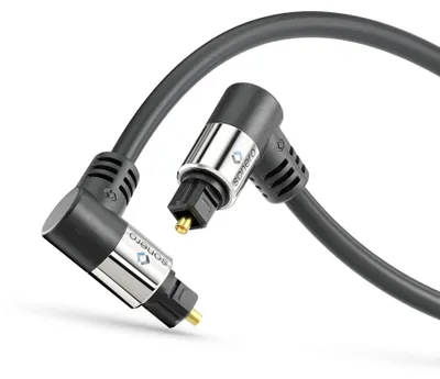 Obrázek produktu pro sonero S-OC120-015, Toslink, Samec, Toslink, Samec, 1,5 m, Černá
