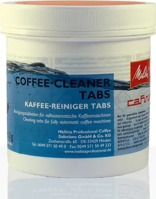 Produktbild von Melitta Cafina Kaffee-Reiniger Tabs 200 x 2g Reinigungs-Tabletten