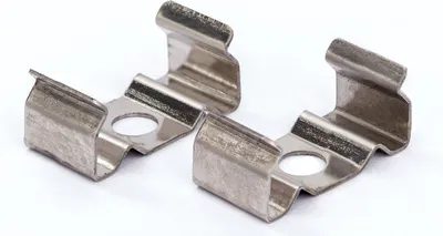Zdjęcie produktu dla Klipsy do profili aluminiowych 1040 2 sztuki Mocowanie do taśm LED do B12mm, białe