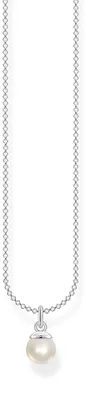 Produktbild von Thomas Sabo Halskette KE2076-082-14-L45v Silber Perle