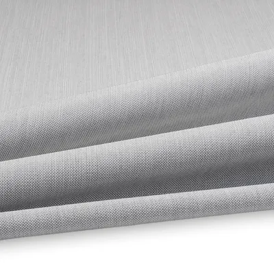 Produktbild von Batyline Eden PVC Gittergewebe 450 g/m² Breite 180cm Farbe Grau 50567 für Outdoor Möbel