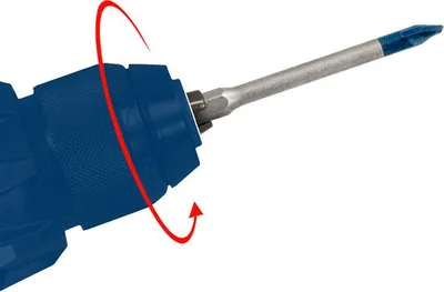 Produktbild von Zentrierbohrer f. Aufnahmeschaft für Sechskantadapter und SDS plus, 8 mm, 120 mm