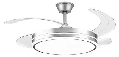 Produktbild von Einziehbarer Deckenventilator mit LED-Licht und Timer