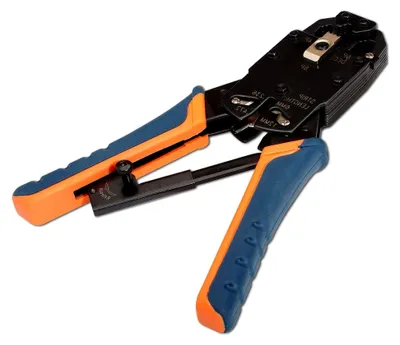 Imagen del producto de Alicates de crimpado para conectores RJ10/RJ11/RJ12/RJ45, color