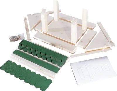 Produktbild von Vogelhaus Bausatz (klein) grün