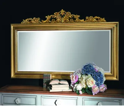 Image de Miroir Cadre en bois Grand miroir mural Classique Designer Baroque Rococo Bois
