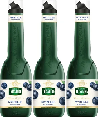 Produktbild von Teisseire Püreemix Blueberry 1L (3er Pack)