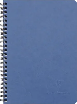 Produktbild von Clairefontaine Spiralbuch AgeBag A5 kar 50Bl bl