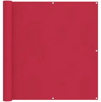 Obrázok produktu pre vidaXL Ochrana súkromia na balkón Bordeaux červená 120 x 800 cm