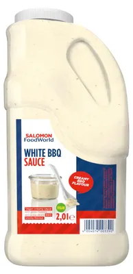 Zdjęcie produktu dla Salomon White BBQ Sauce Wegański kremowy sos barbecue nieschłodzony 2000ml