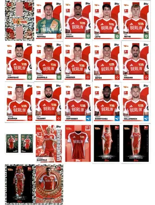 Produktbild von Topps Bundesliga Sammelsticker - 2024/2025 - Mannschaftspaket - 1. FC Union Berlin