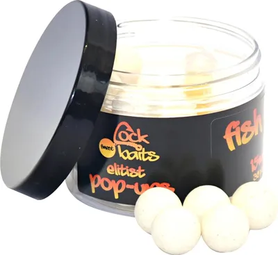 Produktbild von Cockbaits Elitist Pop Ups, Fish Weiß