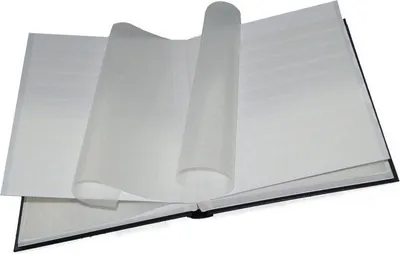 Produktbild von PRINZ 2008.1 Classic Einsteckbuch 16 weiße Seiten schwarz