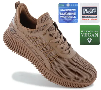 Zdjęcie produktu dla Skechers BOBS GEO – męskie trampki wegańskie, brązowe 118171-CSNT, rozmiar 44 (EU) / 10,5 (US)