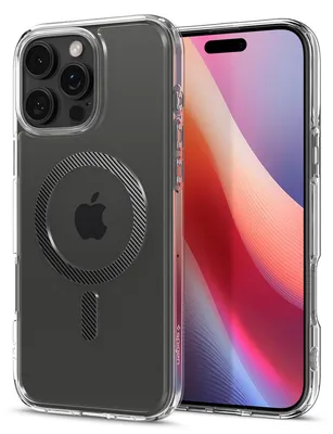 Produktbild von Spigen Ultra Hybrid (MagFit), Cover, Apple, iPhone 16 Pro, 16 cm (6.3"), Transparent