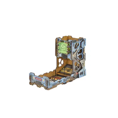 Produktbild von Q-Workshop Dice Tower Tech / futuristischer Würfelturm bunt (Höhe 13,5 cm)