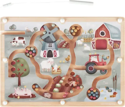 Image de Labyrinthe magnétique Little Farm | Little Duch