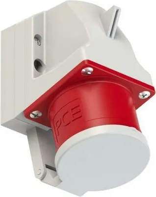 Immagine prodotto di Spina per apparecchi a parete PCE CEE 32A 5P 400V IP44