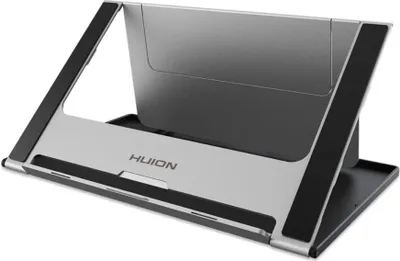 Produktbild von HUION Tragbarer Schreibtischständer Faltbarer Ständer Verstellbarer Multi-Winkel-Desktop-Halter Universal-Grafiktablett bis zu 18 Zoll Kamvas 16 Kamvas Pro 16
