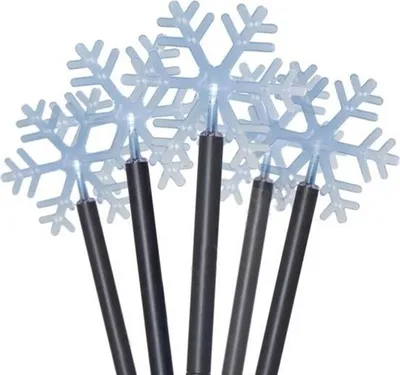Produktbild von Emos DCZC01, Leichte Dekorationsfigur, Transparent, Schwarz, Kunststoff, IP44, 5 Glühbirne(n), LED