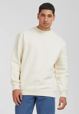 Image de Urban Classics TB014E | Sweat ras du cou homme - Couleur : whitesand - Taille : M