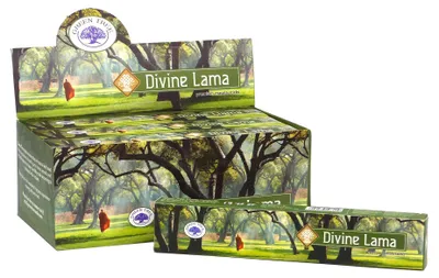Obrázek produktu pro Vonné tyčinky Green Tree "Divine Lama" 15gr.