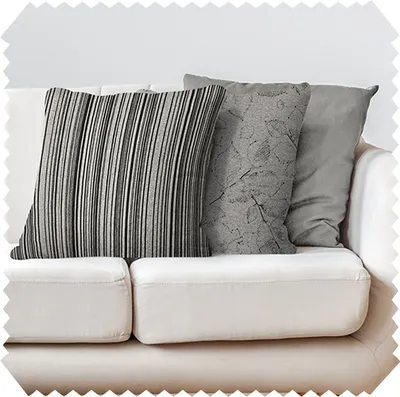 Produktbild von novely® 3er-SET DEKOKISSEN MALCHIN - Kuschelweiche Sofakissen - Kissenbezug für Zierkissen in 40x40 cm - Farbe: 06 Steingrau | Ausführung: nur Bezüge (ohne Füllung)