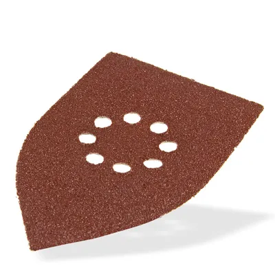 Produktbild von Schleifpapier K40 Klett für Dreieckschleifer Deltaschleifer 105x175mm 10tlg