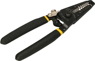 Image de KOTARBAU® Pince à dénuder 160 mm 0,8-2,6 mm Pince à dénuder pour électricien Dénudeur Outil électrique Outil de dénudage