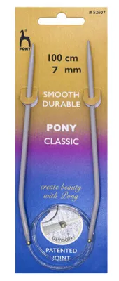 Obrázok produktu pre Pony Circular Needles Kruhová ihlica 100 cm 7 mm