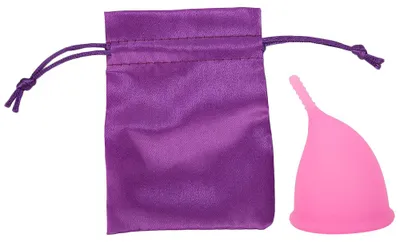 Obrázek produktu pro Opakovaně použitelná menstruační kalíšek, silikon, menstruační tampon a vložka, alternativní dámská hygiena, PinkS