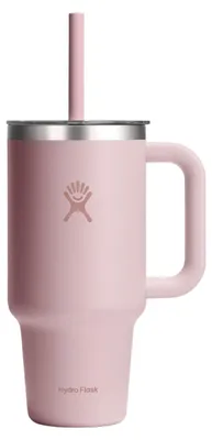Zdjęcie produktu dla HYDRO FLASK 32 OZ Kubek podróżny z przezroczystą pokrywką, różowy, 946 ml