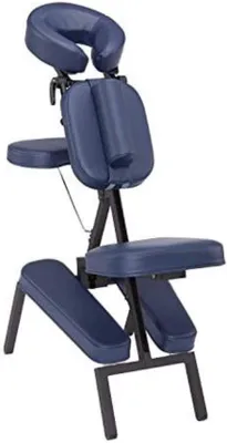 Produktbild von Famanu Massagestuhl inklappbar - Dunkelblau, 100 x 52 x 26 cm