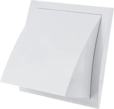 Productafbeelding van Ventilatierooster Ø 125 mm met Weerbescherming en Terugslagklep