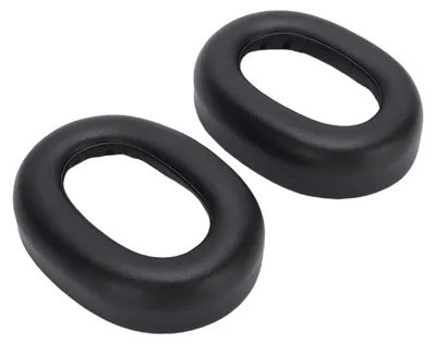 Imagen del producto de 1 par de almohadillas para auriculares, compatibles con el auricular inalámbrico Jabra Evolve2 85. Almohadillas de repuesto, fabricadas en espuma