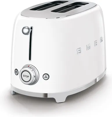 Immagine prodotto di SMEG TSF01WHEU - 2 dischi - Bianco - Acciaio - Plastica - Pulsanti - Livello - Controllo rotativo - Cina - 950 W