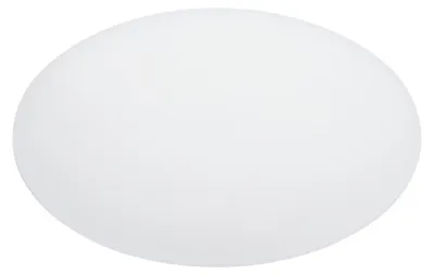 Lampenschirm-Diffusor, 25,5 cm, 1,7 mm, weiß, rund