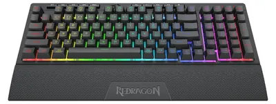 Obrázek produktu pro REDRAGON K515-RGB SHIVA 98, Kabel, USB, Membránový spínač, Černá