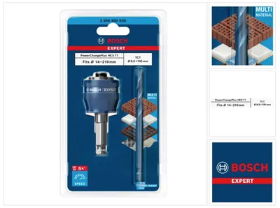 Produktbild von EXPERT Power Change Plus Aufsteckhalter, 11 mm, TCT Bohrer, 8,5x105 mm, 2-tlg.