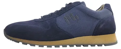 Image de Pius Gabor - Chaussures de ville pour hommes, modèle à lacets, style sportif, couleur bleu, pour un usage décontracté