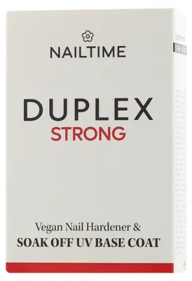 Produktbild von Nailtime Duplex Strong Soak Off UV Base Coat (8 ml)