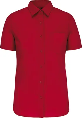 Zdjęcie produktu dla Kariban Ladies Poplin Bluzka z krótkim rękawem