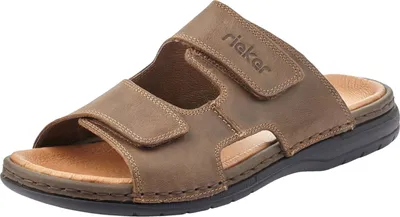 Produktbild von Rieker 25592, Herren Pantoletten, Braun (Tabak), 46 EU (11 UK)