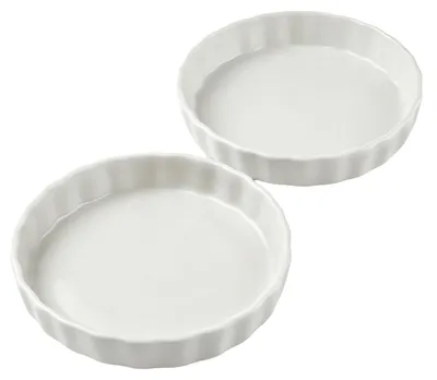 Obrázek produktu pro Kulatá keramická forma na koláče – 22,4 cm – s nepřilnavým povrchem – ideální pro quiche a koláče