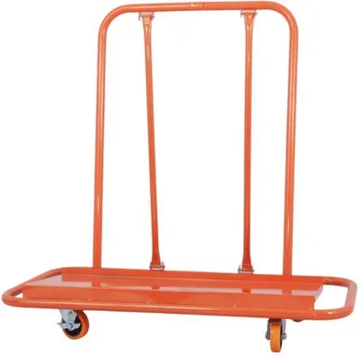 Zdjęcie produktu dla Wózek do transportu płyt gipsowo-kartonowych o nośności 1000 kg – solidne rozwiązanie do transportu płyt i wózków dla firmy Orangen Panele