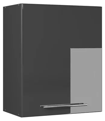 Image de Elément haut de cuisine Vicco Fame-Line Anthracite Haute brillance 60cm, Model 62843